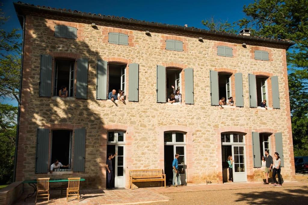 Bastide Des Tourelles Pour 20 Pers. Piscine & Spa Marzens Extérieur photo