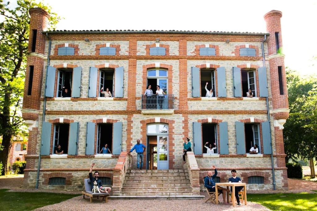 Bastide Des Tourelles Pour 20 Pers. Piscine & Spa Marzens Extérieur photo