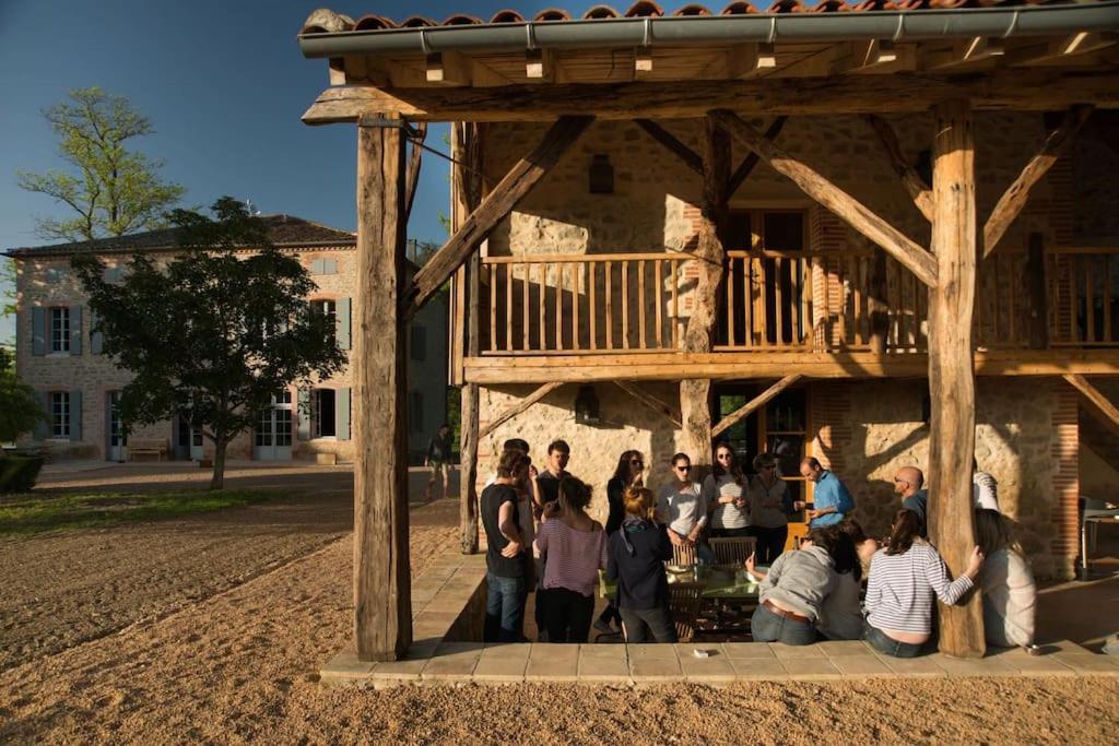 Bastide Des Tourelles Pour 20 Pers. Piscine & Spa Marzens Extérieur photo