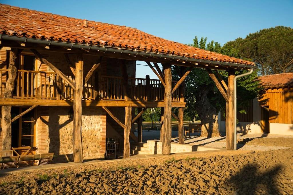 Bastide Des Tourelles Pour 20 Pers. Piscine & Spa Marzens Extérieur photo